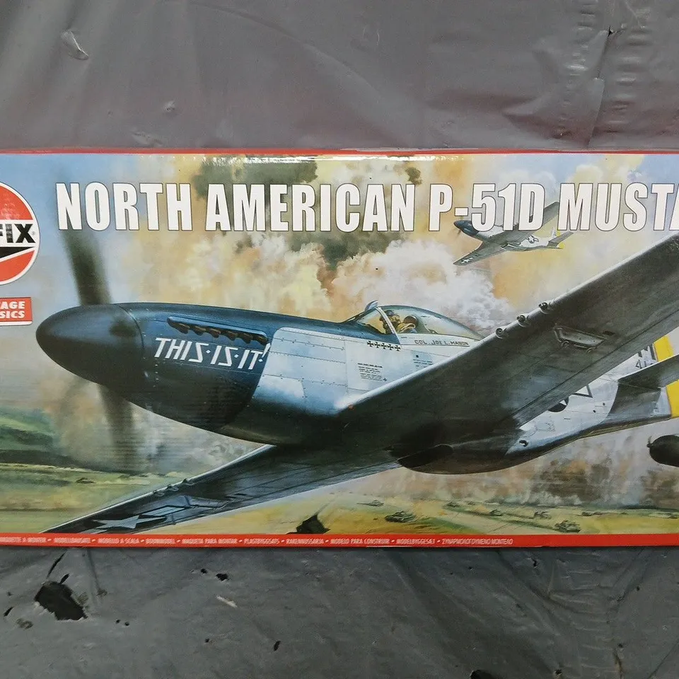 BOXED AIRFIX NORTH AMERICAN P-51D MUSTANG 