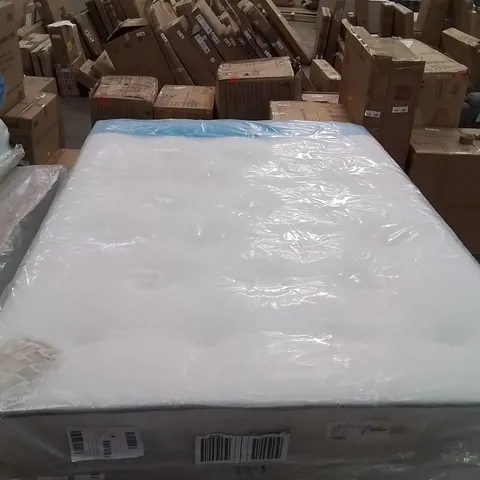 QUALITY BAGGED LILAC ORTHOPEDIC DOUBLE MATTRESS