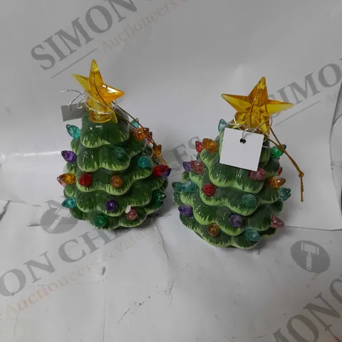 TWO CHRISTMAS TREE BAUBLE GIFTS