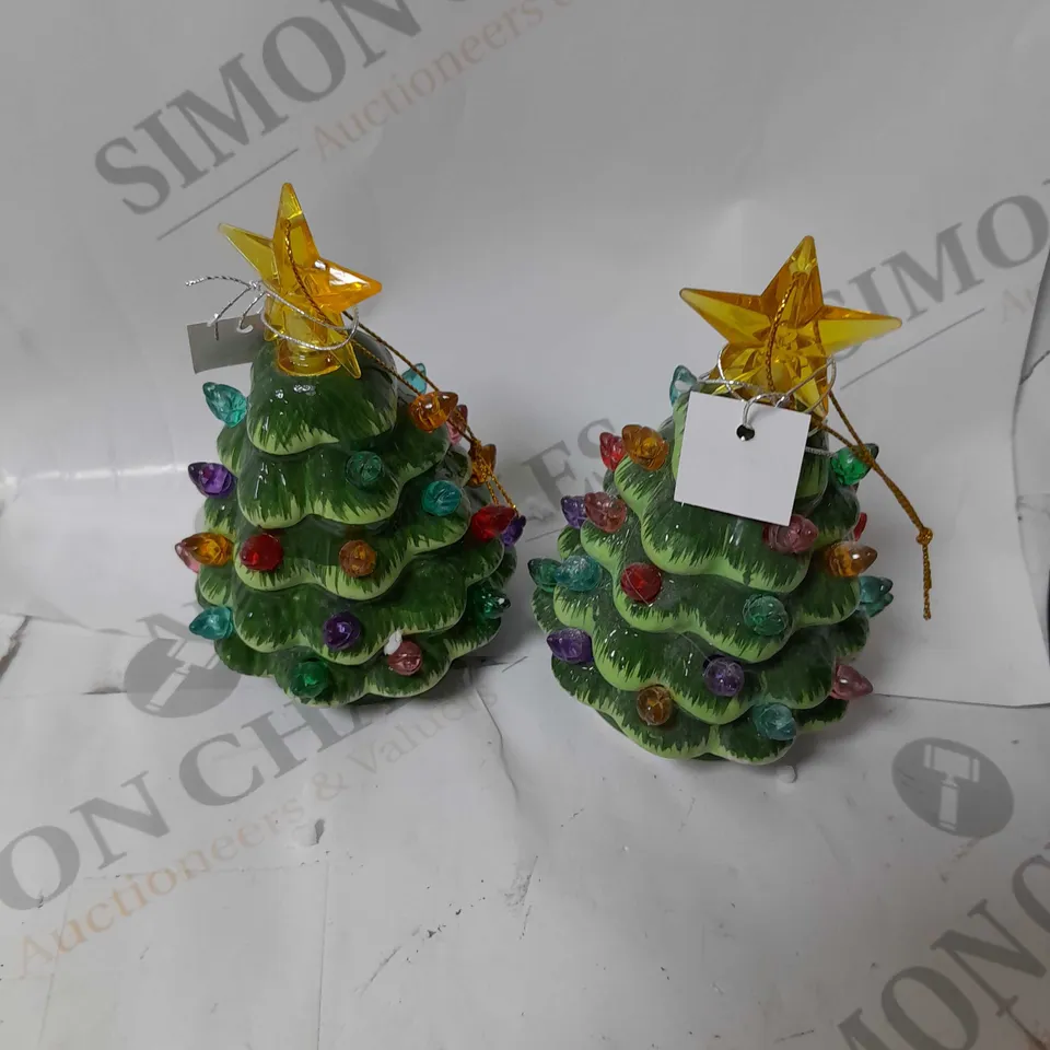TWO CHRISTMAS TREE BAUBLE GIFTS 