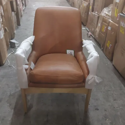 BOXED LOREN UPHOLSTERED ARMCHAIR 