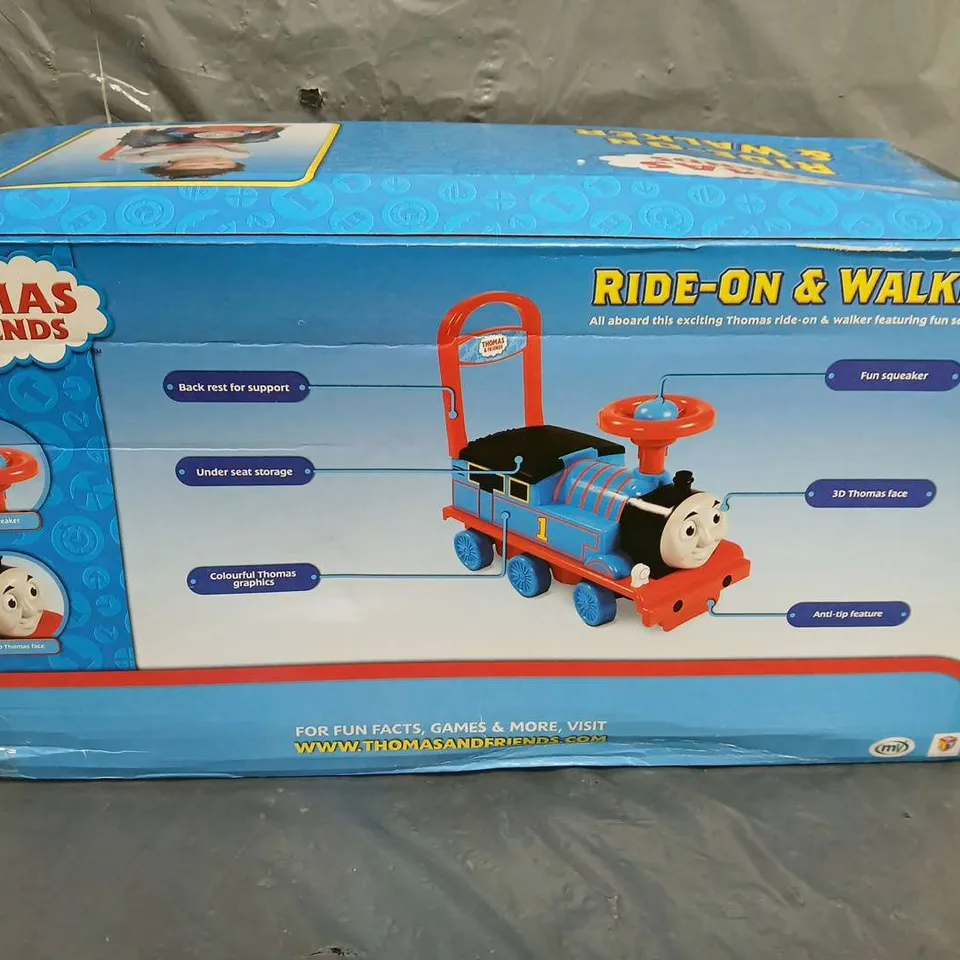 THOMAS & FRIENDS ENGINE RIDE ON RRP £48.99