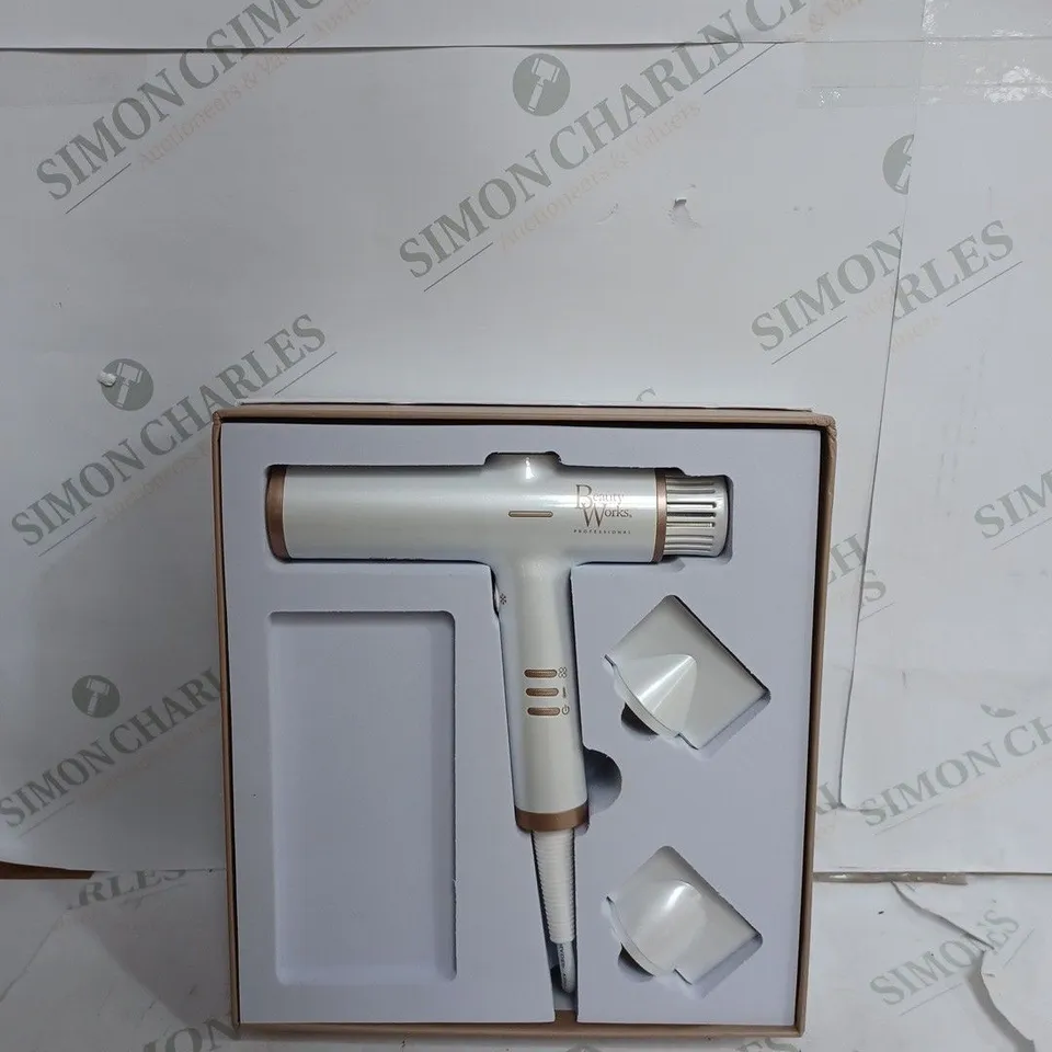 BEAUTY WORKS AERIS LIGHTWEIGHT DIGITAL HAIR DRYER