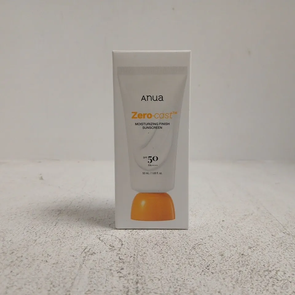 ANUA ZERO-CAST MOISTURIZING SUNSCREEN SPF50 (50ML) – BOXED