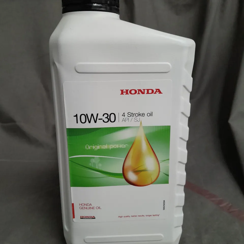 HONDA 10W-30 4 STROKE OIL 1 L - COLLECTION ONLY 