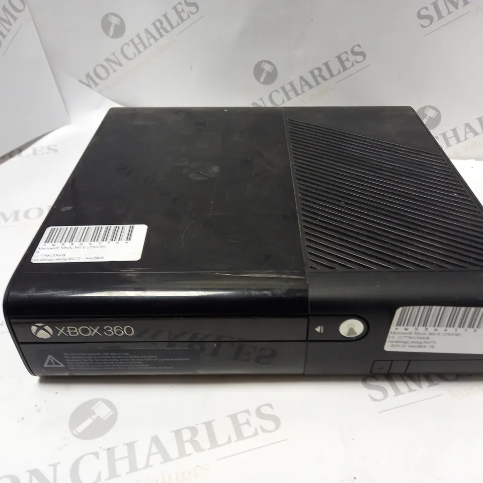 MICROSOFT XBOX 360 E IN BLACK