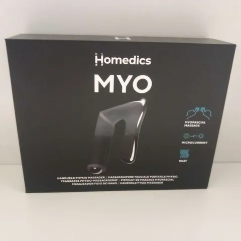 BRAND NEW BOXED HOMEDICS MYO HANDHELD PHYSIO MASSAGER 