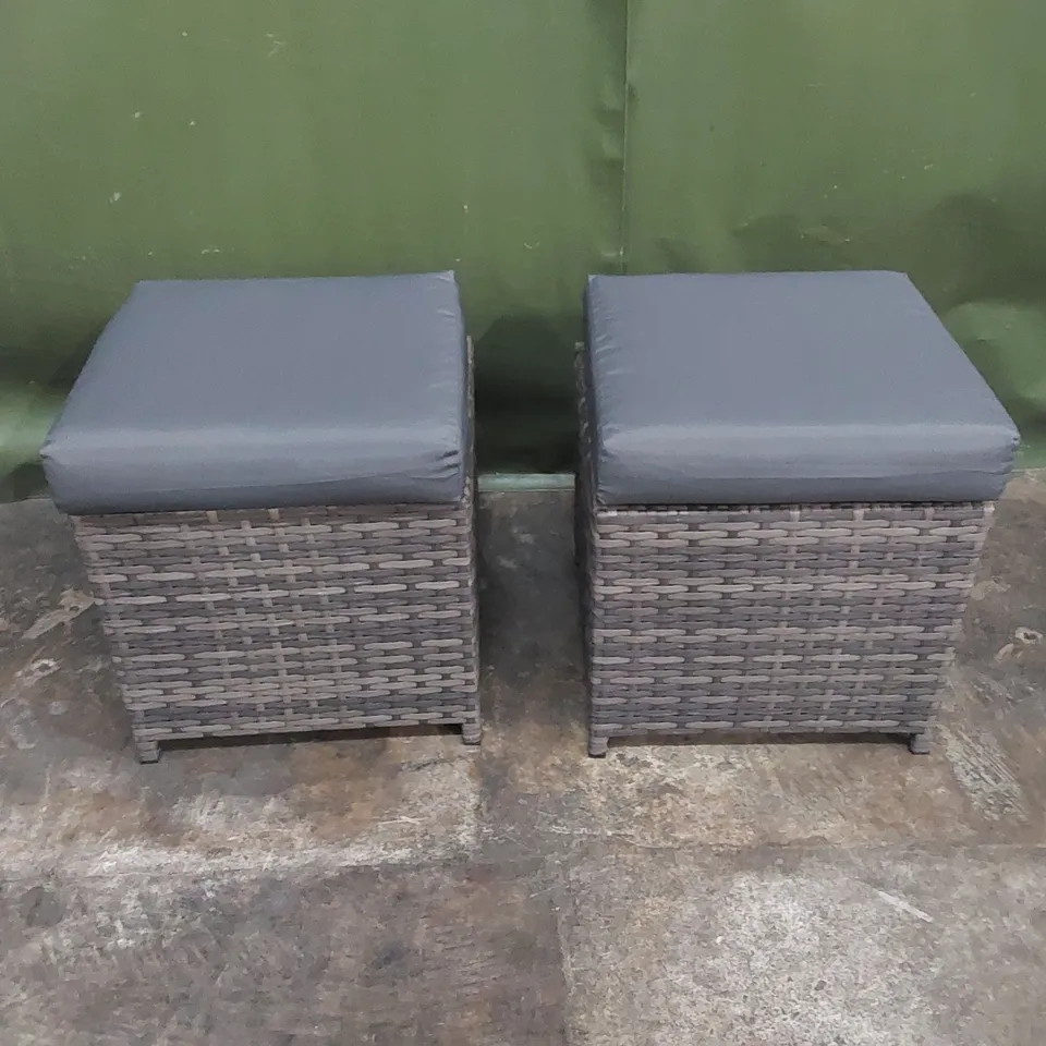 BRAND NEW BOXED KANSAS GARDEN AND PATIO RATTAN SOFA SET (3 BOXES) RRP £995