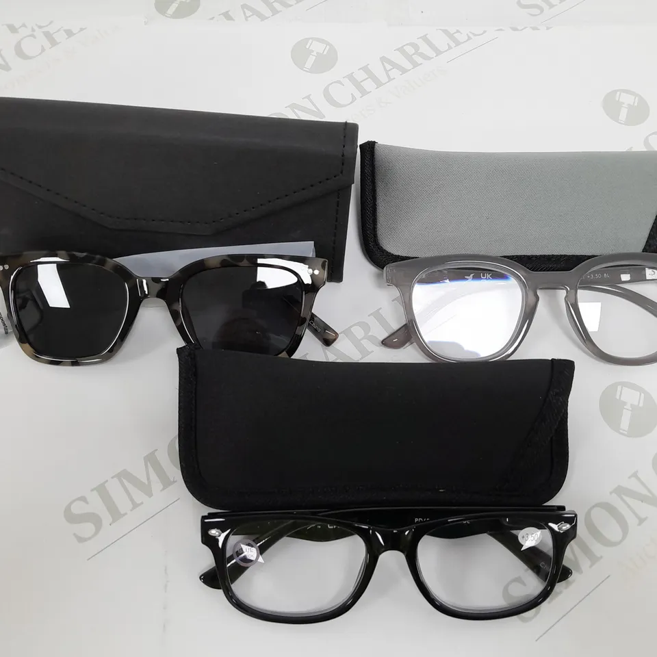 BOXED HUMMINGBIRD POLARISED SUNGLASSES & READER 3PC SET