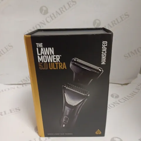 BOXED SEALED MANSCAPED THE LAWN MOWER 5.0 ULTRA