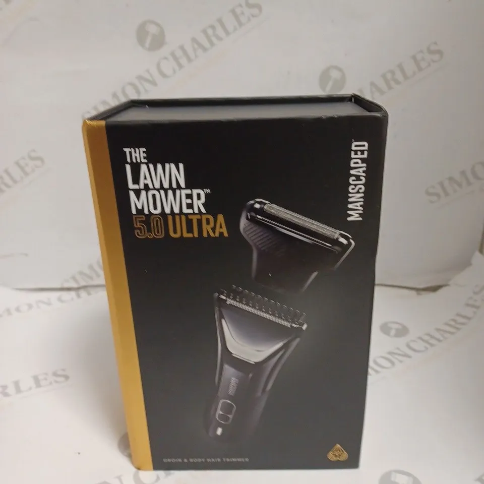 BOXED SEALED MANSCAPED THE LAWN MOWER 5.0 ULTRA 