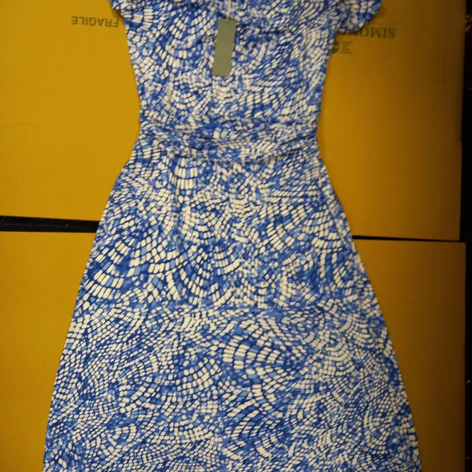 BRAND NEW RUTH LANGSFORD RUCHED DETAIL MIDI DRESS TALL UK SIZE 12