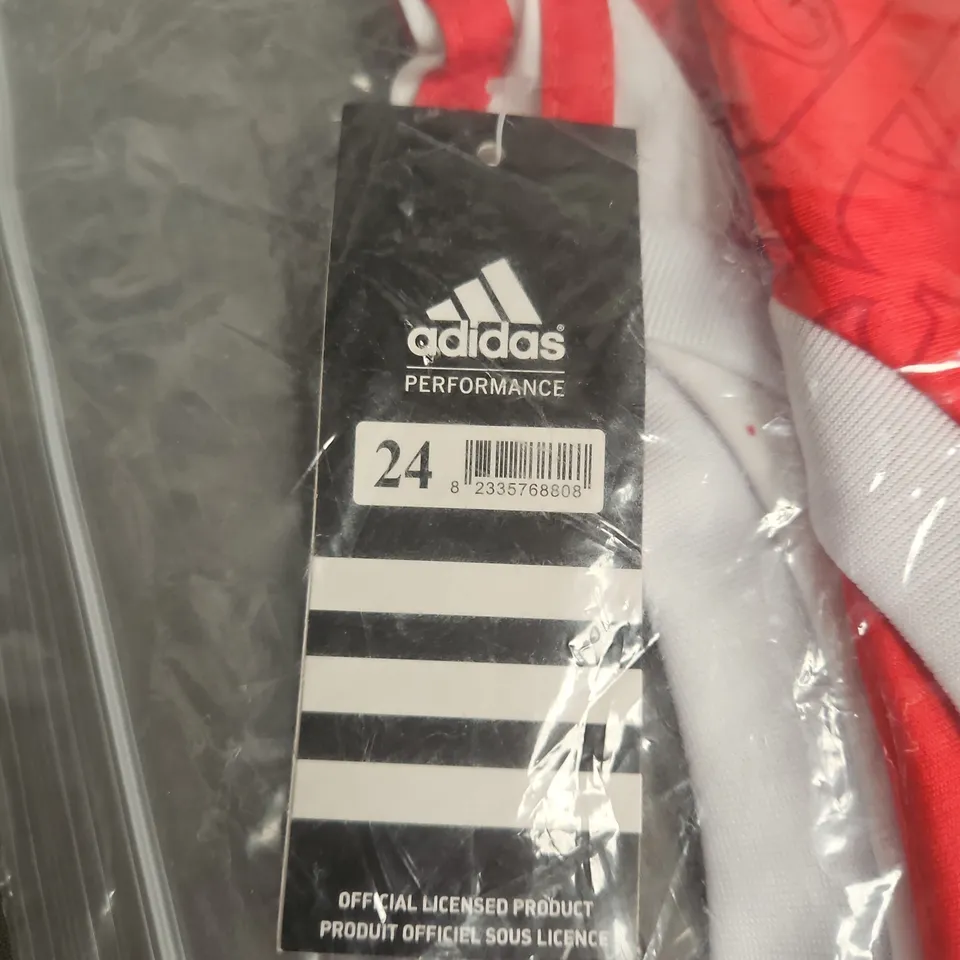 ARSENAL FC ADIDAS JERSEY –  (SIZE 24)