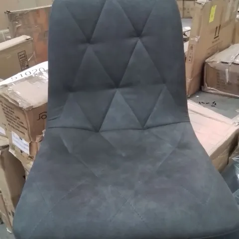 BOXED SET OF 6 FABRIC UPHOLSTERED DINING CHAIRS