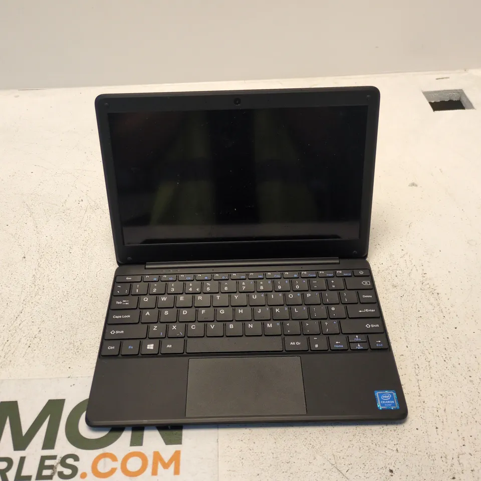 GEO BOOK 1E UK CELERON N3450 LAPTOP, 4GB RAM, 62GB STORAGE, BLACK
