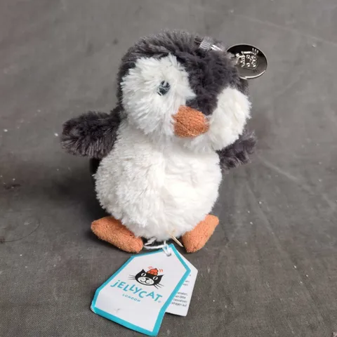 JELLYCAT PEANUT PENGUIN BAG CHARM 