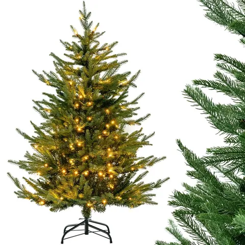 BOXED 136cm H LIGHTED ARTIFICIAL CHRISTMAS TREE (1 BOX)