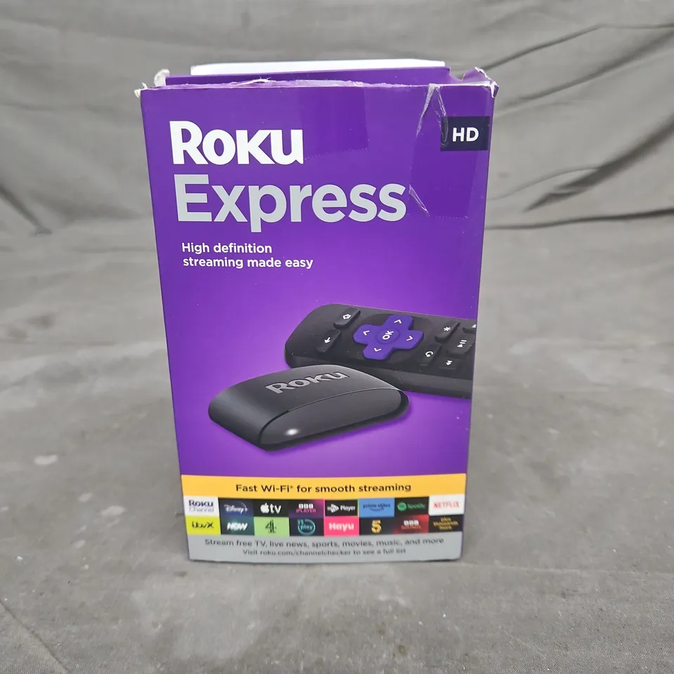 ROKU EXPRESS HD STREAMING DEVICE – BOXED