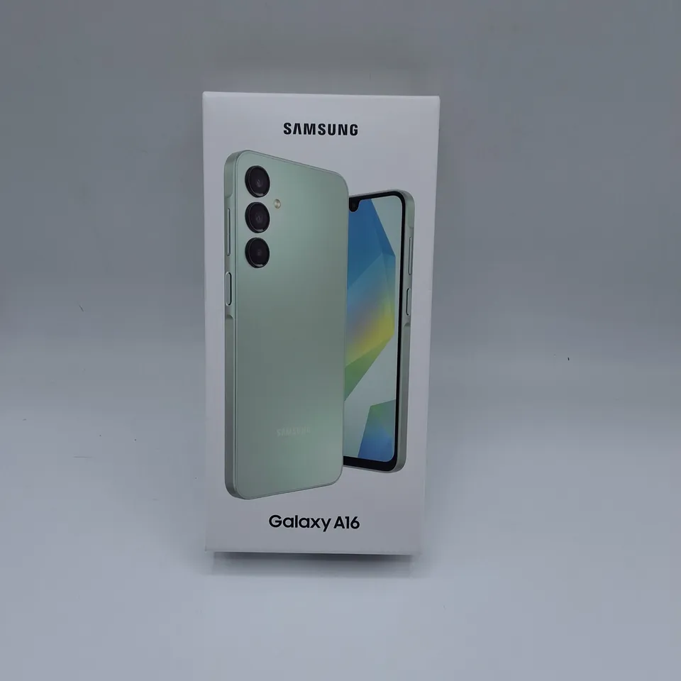 BOXED SAMSUNG GALAXY A16 4GB 128GB IN LIGHT GREEN - SM-A165F