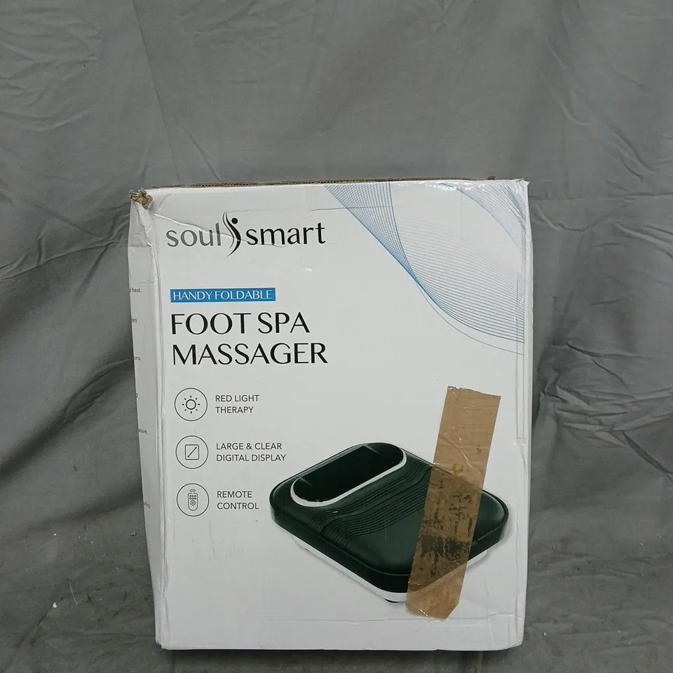 SOULSMART FOOT SPA MASSAGER – BOXED