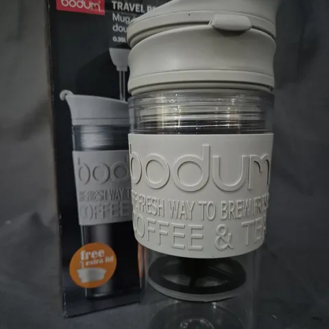 BOXED BODUM DOUBLE WALL TRAVEL PRESS