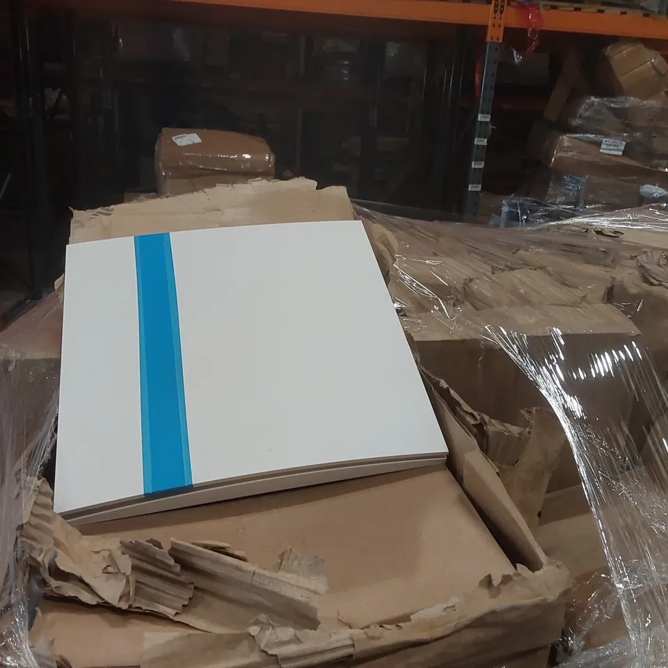 PALLET CONTAINING A VERY LARGE QUANTITY OF ASSORTED ITEMS INCLUDING: EDGING TAPE, SILVENTO KL-EC ECT