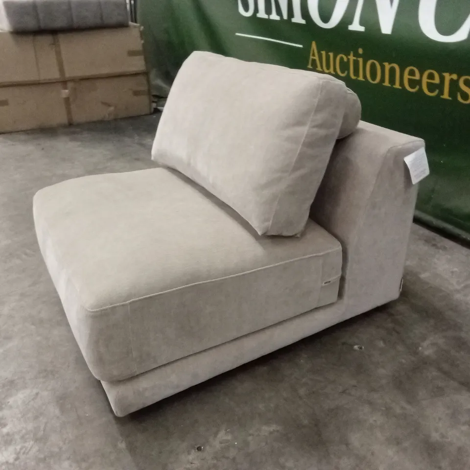 DANETTI EDEN CHAMPAGNE CHENILLE SOFA MODULE RRP £449