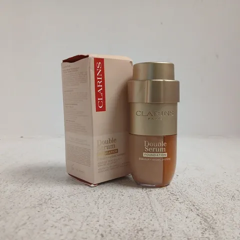 CLARINS DOUBLE SERUM FOUNDATION (BOXED)