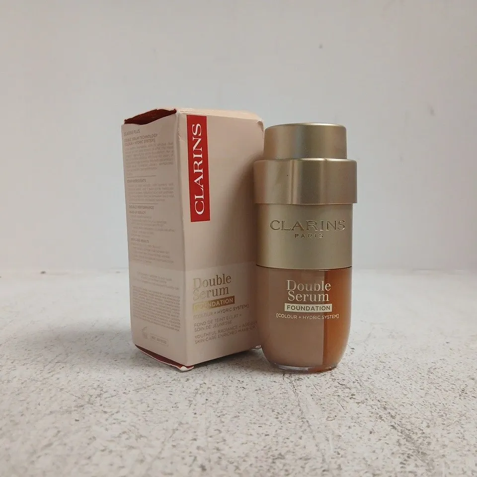 CLARINS DOUBLE SERUM FOUNDATION (BOXED)