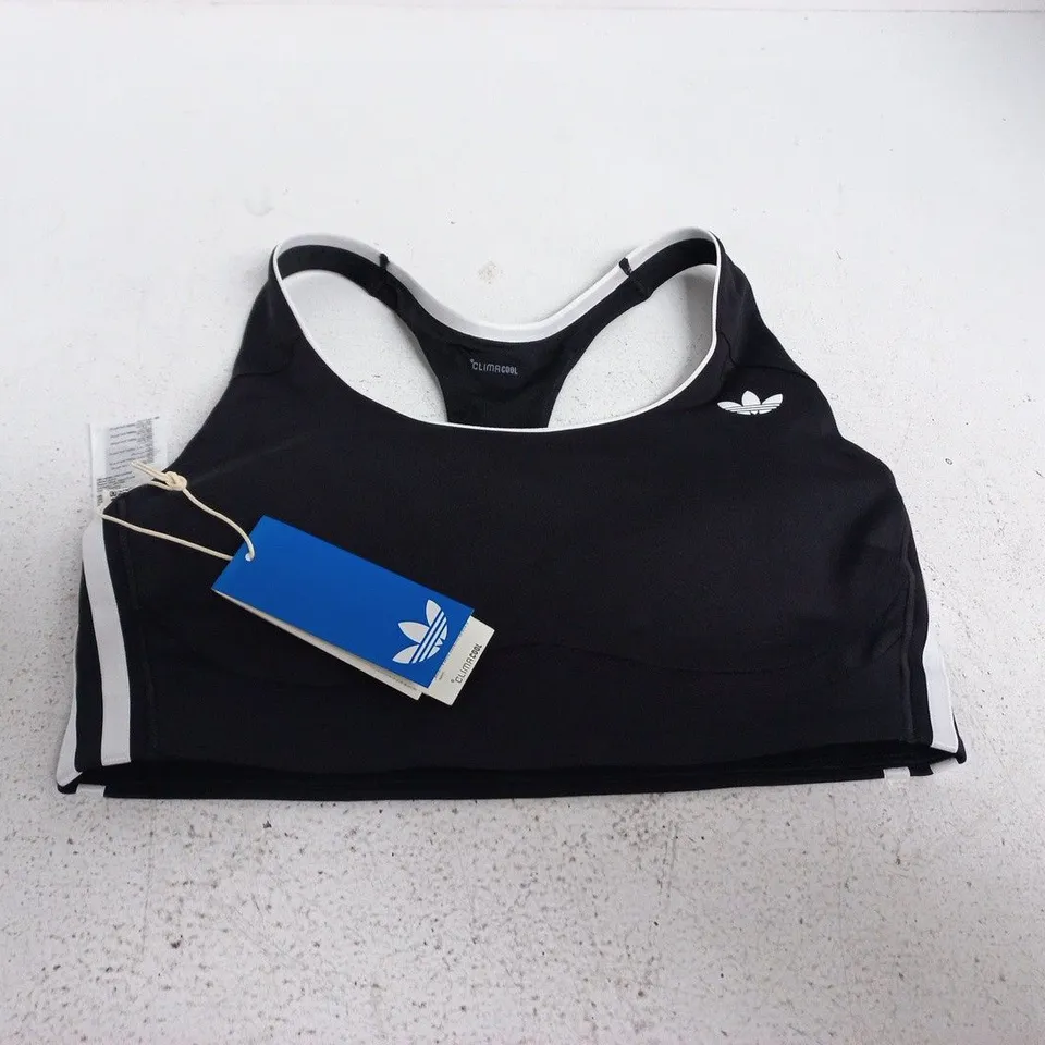 ADIDAS CLIMACOOL WOMEN'S SPORTS BRA – BLACK - L
