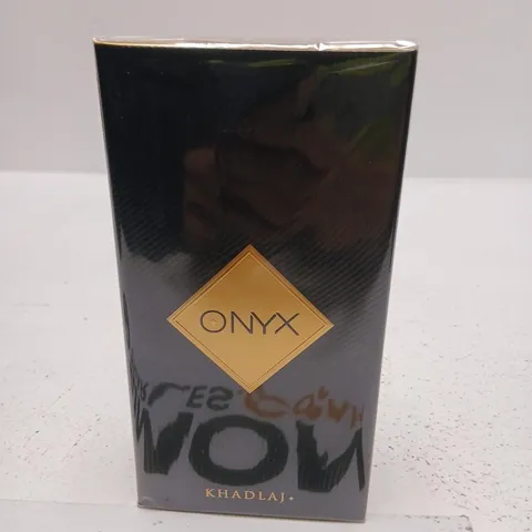 BOXED AND SEALED ONYX KHADLAJ EAU DE PARFUM 100ML