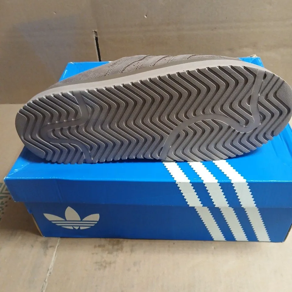 ADIDAS BROWN SUEDE SNEAKERS –  BOXED UK 8