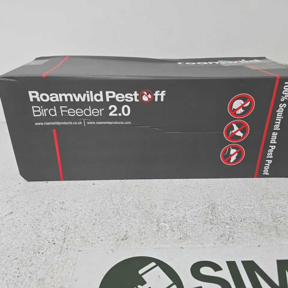 ROAMWILD PESTOFF BIRD FEEDER 2.0 – BOXED GARDEN ACCESSORY