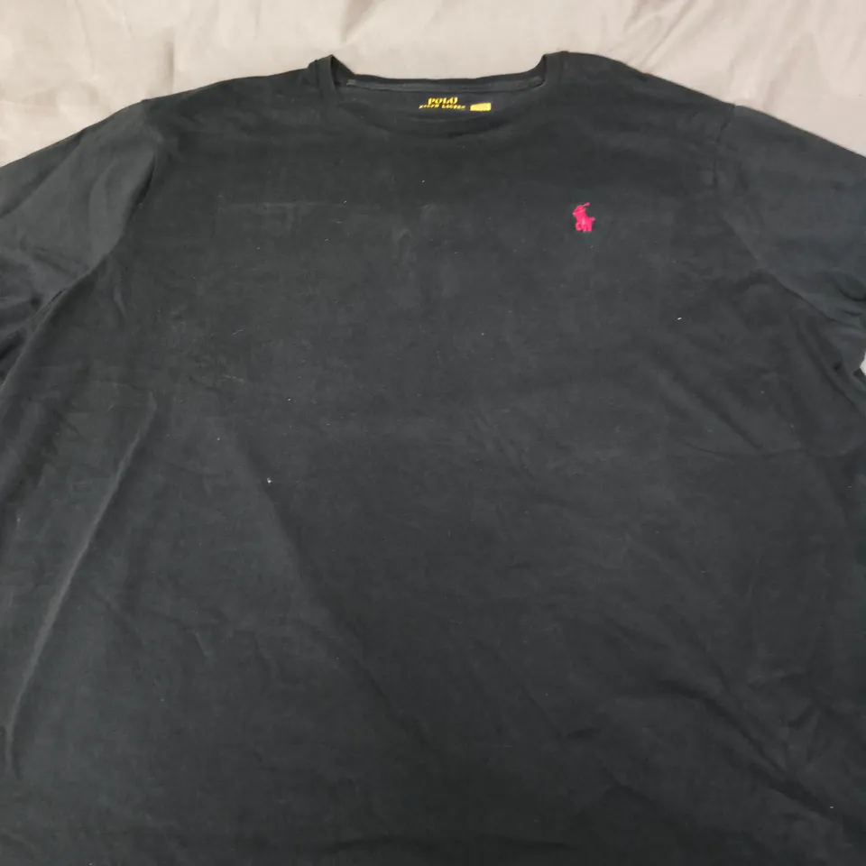 POLO RALPH LAUREN BLACK T-SHIRT - 2XL
