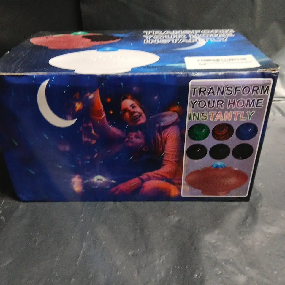 BOXED RUGBY BALL 4 IN 1 MUSIC STAR PROJECTOR LIGHT