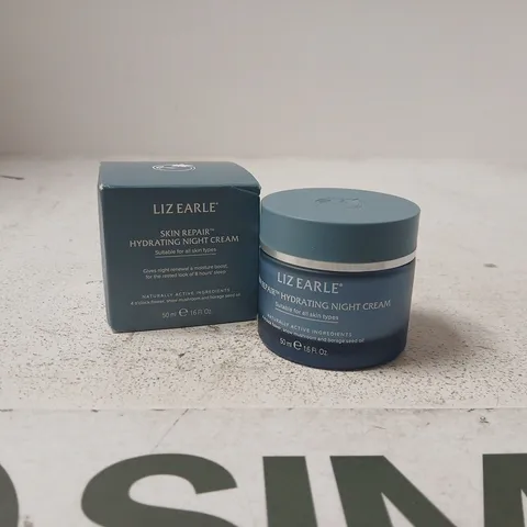 LIZ EARLE SKIN REPAIR HYDRATING NIGHT CREAM, 50ML β BOX & JAR