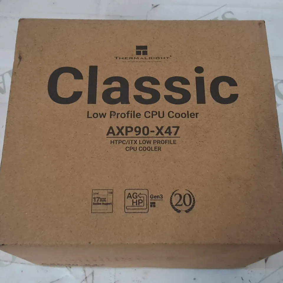 BOXED THERMALRIGHT CLASSIC LOW PROFILE CPU COOLER - AXP90-X47