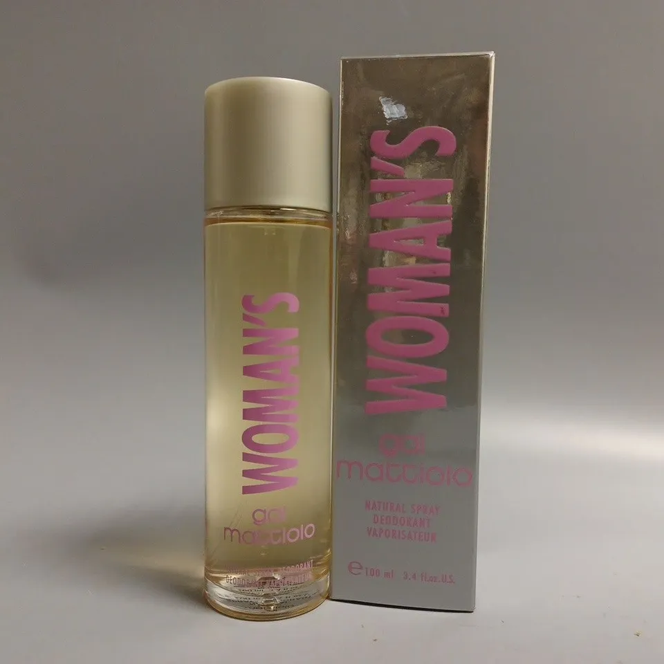 BOXED GAI MATTIOLA WOMENS NATURAL SPRAY (100ml)