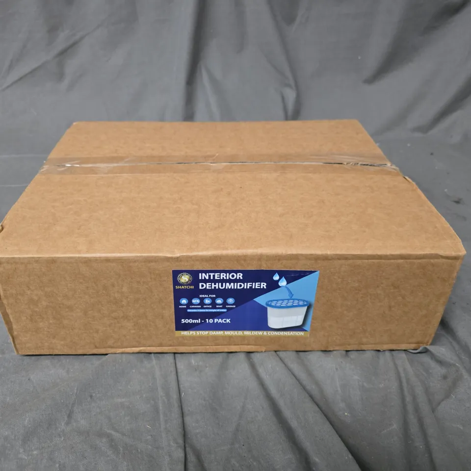 SHATCHI INTERIOR DEHUMIDIFIER 500ML – 10 PACK