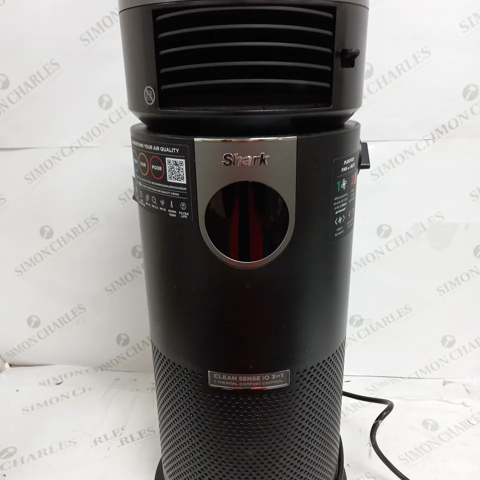 SHARK 3-IN-1 AIR PURIFIER, HEATER & FAN HC450