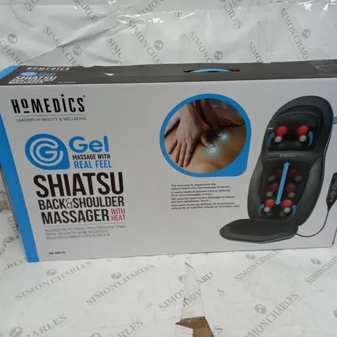 BOXED HOMEDICS SHIATSU BACK AND SHOULDER MASSAGER SGM-1600H-EUX