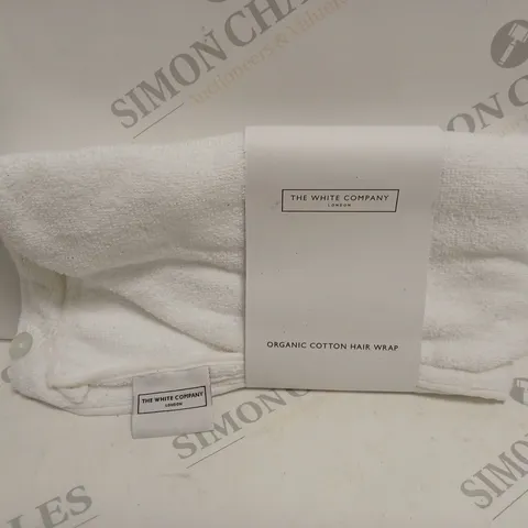THE WHITE COMPANY ORGANIC COTTON HAIR WRAP
