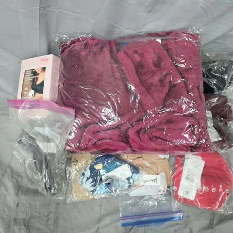APPROXIMATELY 15 ASSORTED CLOTHING ITEMS IN VARIOUS COLOURS, SIZES, AND STYLES TO INCLUDE BRANDS SUCH AS ANITA, SLENDERELLA, GUY DE FRANCE, ETC