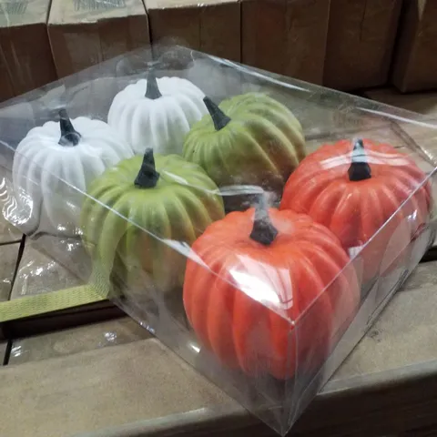 PALLET CONTAINING 6-PACK CORE PUMPKIN DECORATIONS 