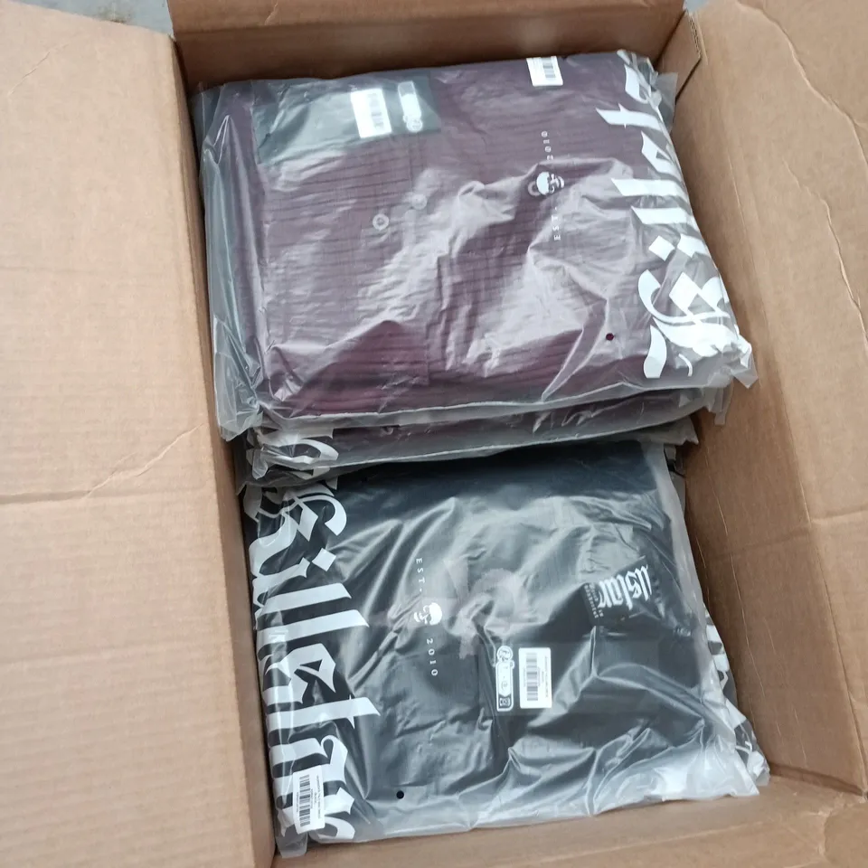 BOX OF APPROXIMATELY 18 BRAND NEW ASSORTED KILLSTAR CLOTHING ITEMS INCLUDING DUSK EMPRESS DRESS AND MORBIDAS TALE MINI DRESS