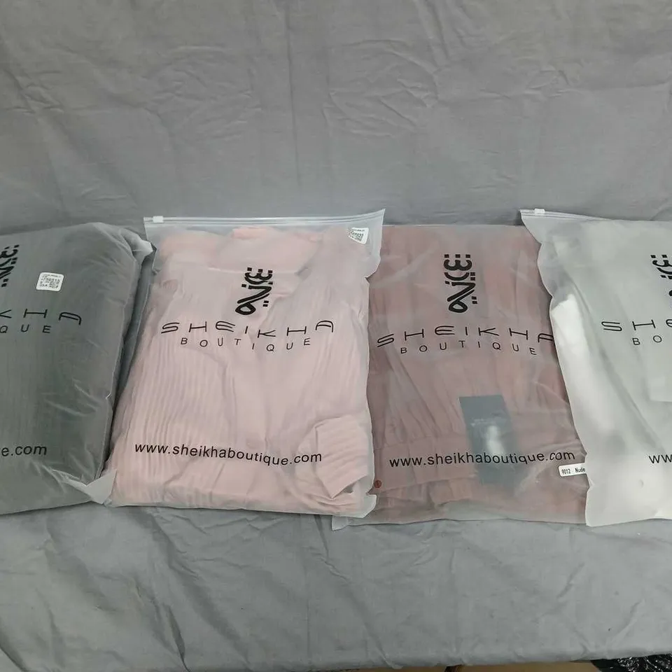 APPROXIMATELY 30 BAGGED SHEIKA BOUTIQUE CLOTHING ITEMS IN VARIOUS STYLES AND SIZES 