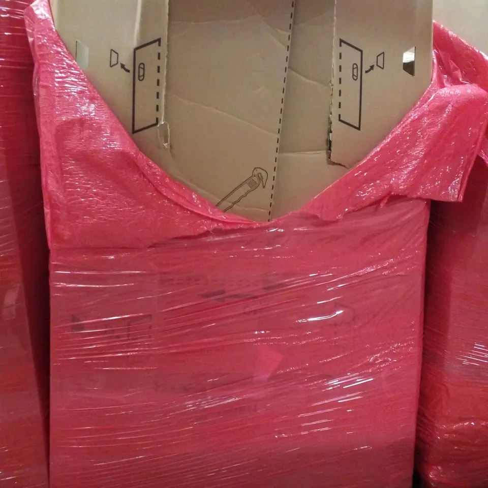 PALLET CONTAINING ASSORTED PRODUCTS INCLUDING AQUARIUM LED LIGHT, OFFICE CHAIR, CARBOOSTER SEAT, PORTABLE WARDROBE & PLAYPEN