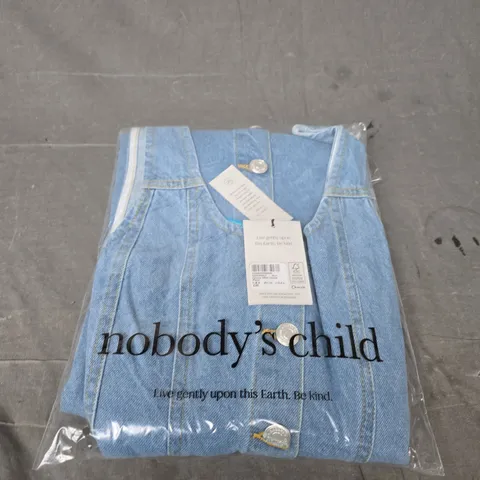 BAGGED NOBODYS CHILD QUAYA MIDI DRESS - SIZE 8