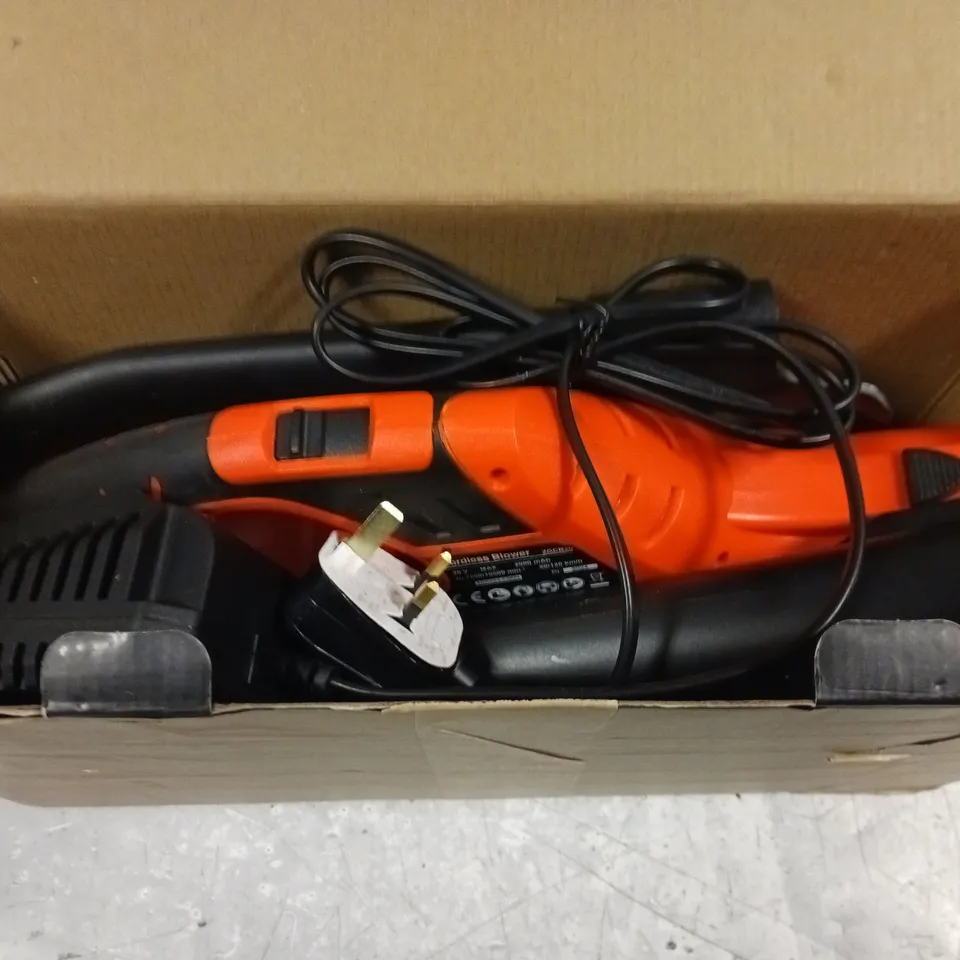 ZGCB20 CORDLESS BLOWER 