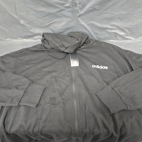 ADIDAS SLOGAN HOODIE - SIZE 4XL